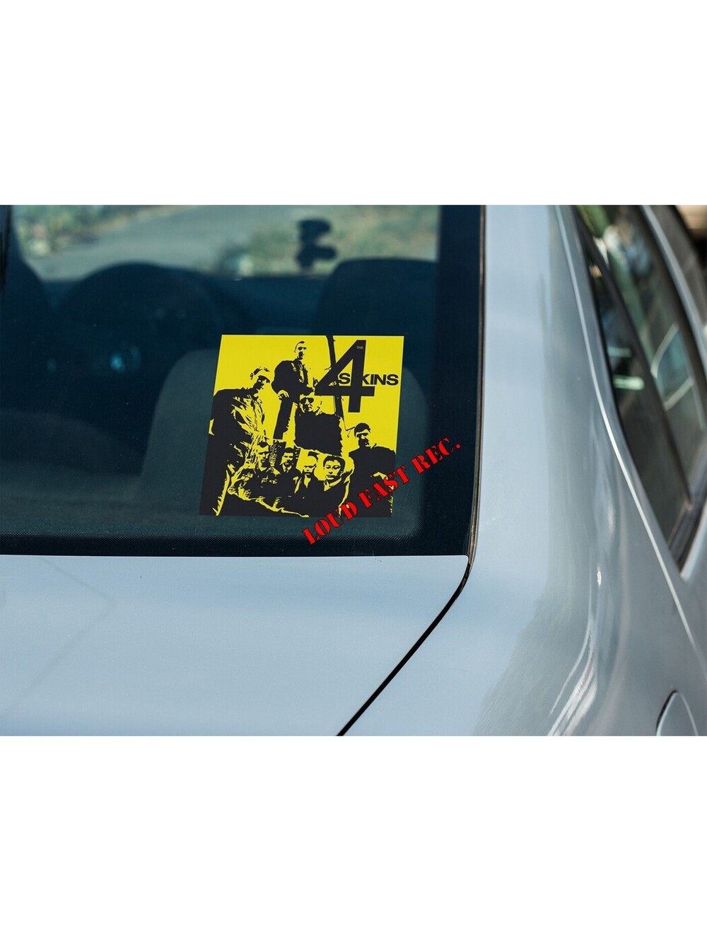 THE 4-SKINS - BAND STICKER DECAL skinhead oi! punk